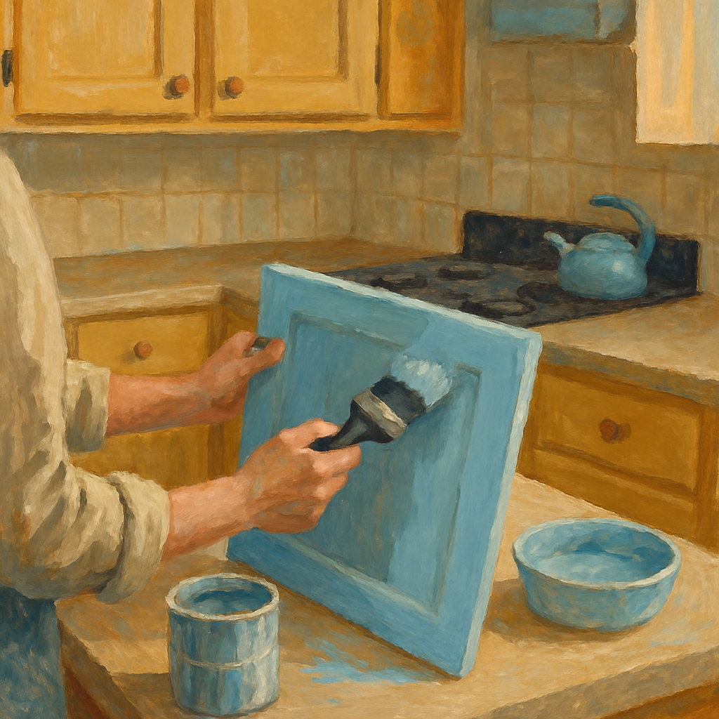 painting kitchen cabinets